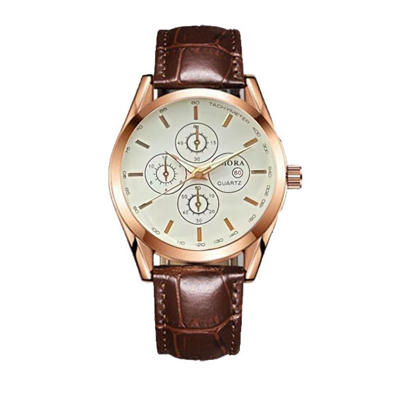 Men's High-End Six-Hand Quartz Watch for Cross-Border Business