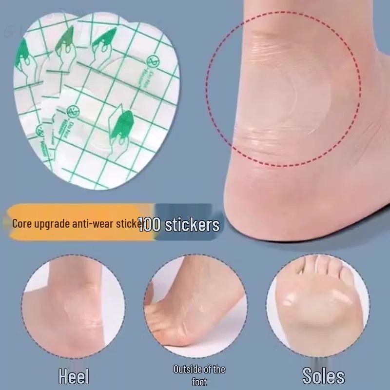 

5 Yuan Off: Transparent Anti-Wear Heel Stickers for Men & Women