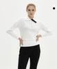 DUVIK Women'S Color Block Wide Collar Knit Sweater Dd3Wsw253