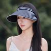 Outdoor Sports Cycling Empty Top Hat Children's Summer Fashion High-end Striped Sun Hat Casual Sunshade Sun Protection Hat