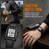 Men's Digital Watch SKMEI Square Dual Time Stainless Steel 2228