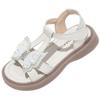 Girls Sandals Summer 2025 Summer New Versatile Soft Sole Bow Princess Shoes Girls Shoes Children's Shoes