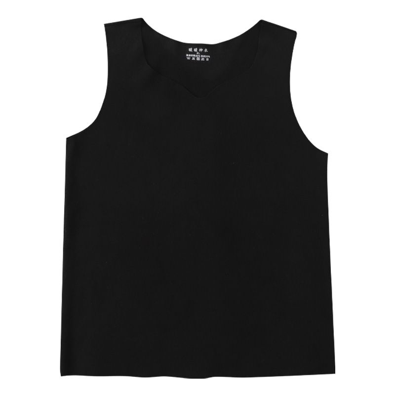 

Plus Size Ladies Vest Inner Match Plus Size Women s Clothing Autumn New Arrival Dralon Thermal Bottoming Shirt Elegant Unique Fashion V-neck Fashion Black(2961#) XL(Suggested 60.00 kg-77.50 kg)