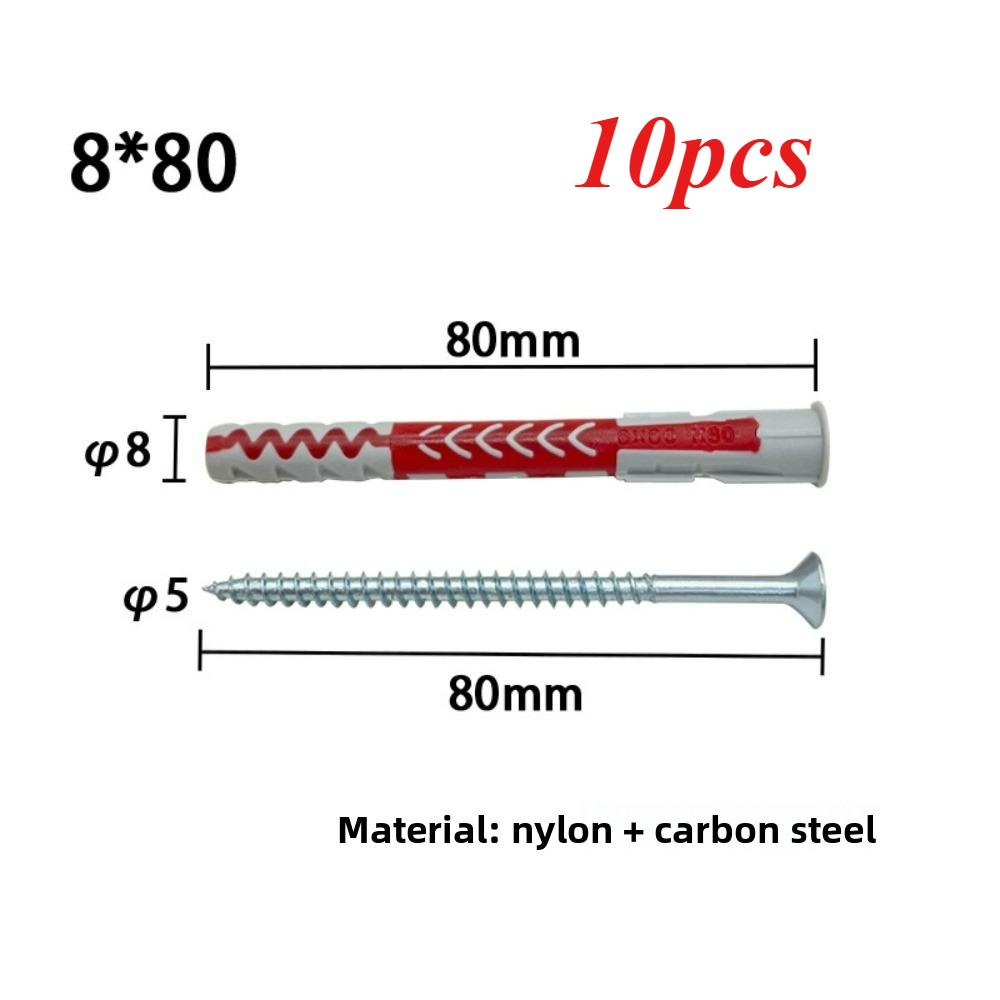 Dual-Color Expansion Screws – Wall Anchors for Hollow Bricks Foam Walls & Aerated Blocks | Home & Engineering Expansion Bolts