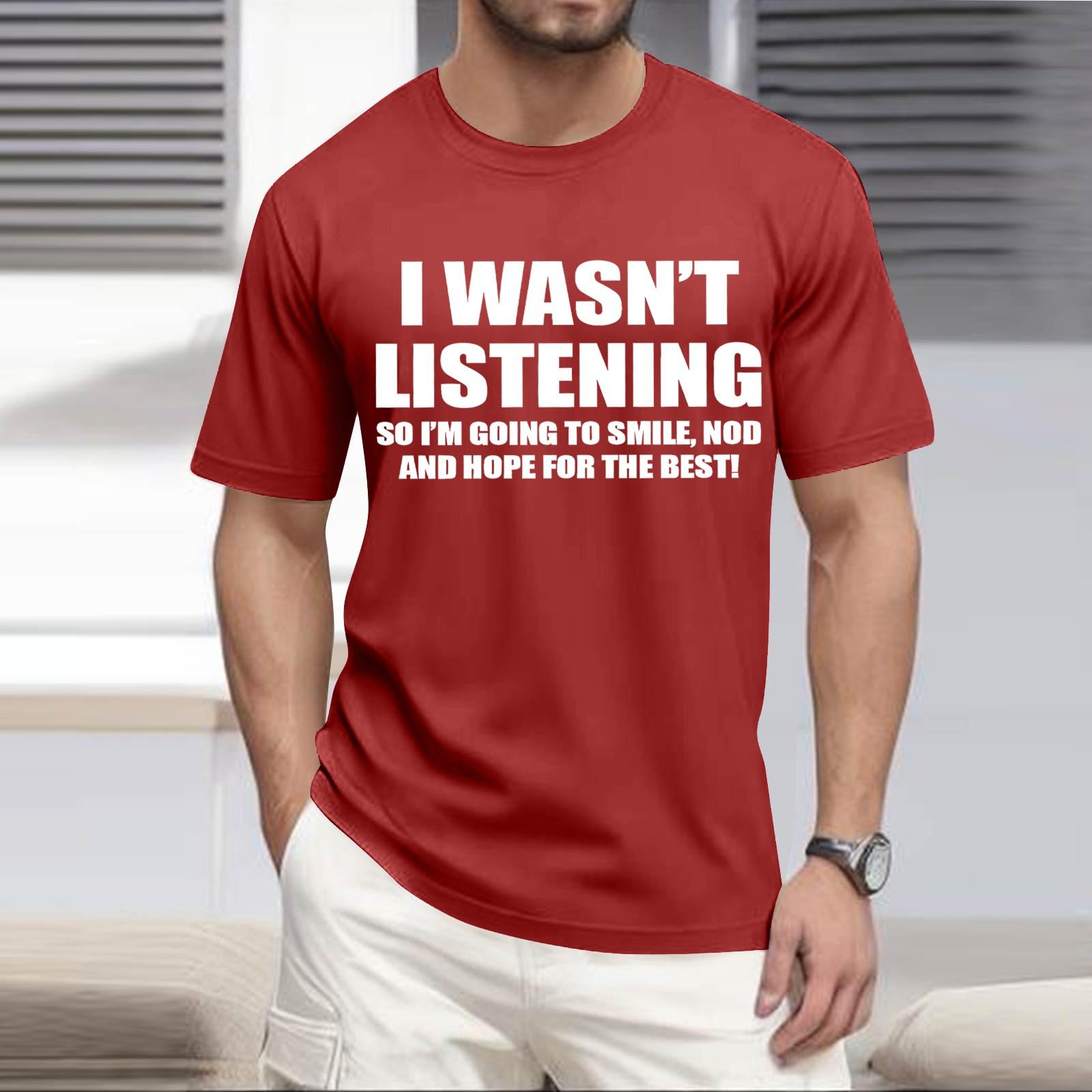 

Чоловіча модна футболка, вуличний повсякденний одяг з коротким рукавом S