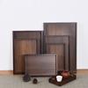 MOLUONA Solid Walnut Tea Serving Tray