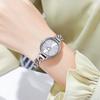 Fashion Simple Temperament Women'S Watch Square Personalized Watch Women'S Alloy Chain Strap Light Luxury Niche Women