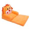 Faltbares Kindersofa, weich, atmungsaktiv, zum Aufklappen, Cartoon-Tier, Kleinkind-Couchbett für Wohnzimmer