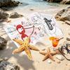 Custom Name Personalized Miffy Print Beach Towel, for Trip Camping Beach Party Home Decor, Birthday Gift for Family & Friends
