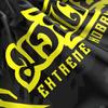 Extreme Hobby Black Panther Muay Thai Shorts Black and Yellow L