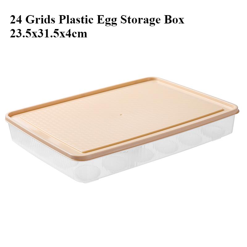 Eggs Holder for Fridge,4 Tiers Auto Rolling Fridge Egg Organizer,Space-Saving Egg Dispenser Holder,Holds 30 Eggs,Kitchen