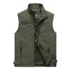 Gilet da uomo ad asciugatura rapida, per primavera e autunno, multiuso, sportivo, casual, di grandi dimensioni, per fotografia e attività all'aperto