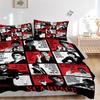 Scarface Zitate Poster Bettwäsche Set Bettbezug Geschenk für Schlafzimmer, Enthält 1 Bezug und 2 Kissenbezüge, Ohne FüllungB510