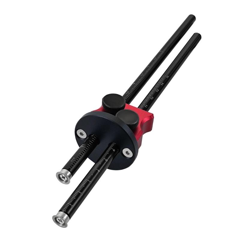 

Wheel Marking Gauge,Double Head Marking Guide Wood Marking Woodworking Scribing Tools Dovetail Guide 1