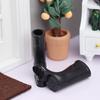 1:12 Dollhouse Miniature Black Rain Boots - Plastic Shoes Furniture Accessories