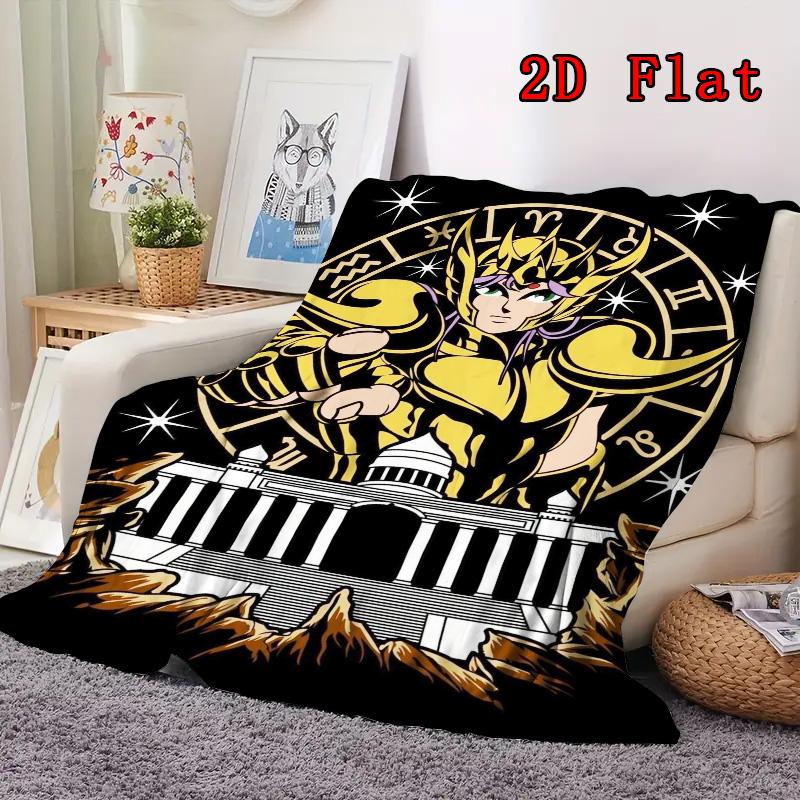 Holy warrior 2D Flat Pattern Flannel Blanket High quality All Seasons Warmth and Comfort Perfect for Christmas Gifts.MMT0918488