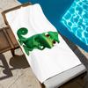 T-tangled niedliches Anime Handtuch Strand Schnelltrocknend Weich Poolhandtücher Geschenk für Reise Fitnessstudio Dusche Camping Sport