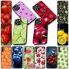 Soft Cover for OPPO A38 A18 A17 A40 A60 A80 A16 A78 A79 A54 A55 A57 4G 5G Coque Phone Case Cherry Strawberry Fruit Summer