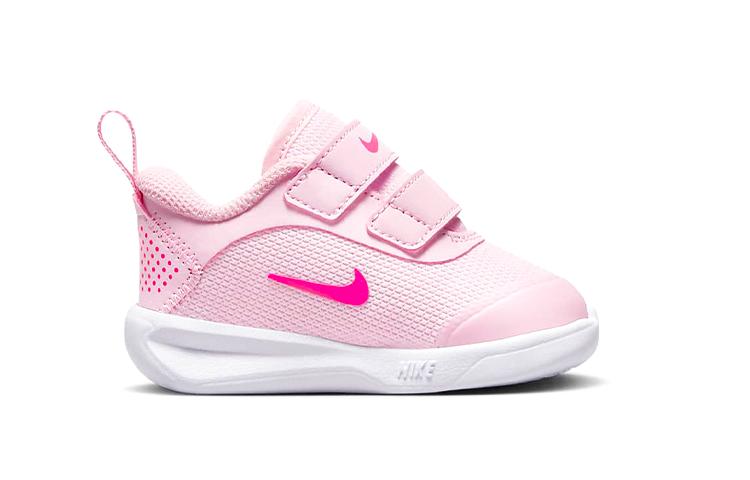 Nike Multi Court Recyclable Material Slip Resistant Abrasion Resistant Low top 'Can Or Can't' Pink Infant And Toddler DM9028-600