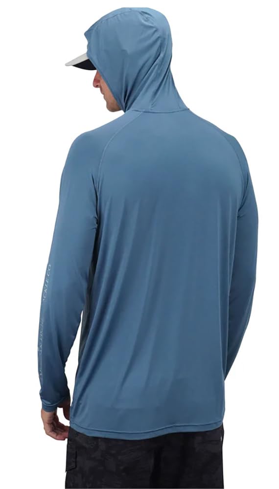 Aftco Samurai Sun Protection Hoodie Shirt Oceanview M (Size L) (M63126)