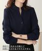 Yino Chiffon Skipper Shirt Elegant and Long Fall Women's Blouse, Classy, Flattering, Slimming, Sleeve, Stylish, Feminine, Gentle, Attractive, Casual,
