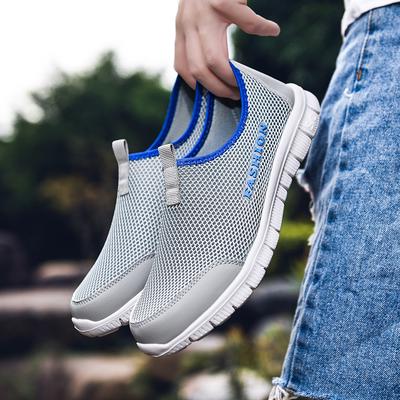 Moda Yaz Erkek Rahat Ayakkabılar Loafer'lar Nefes Alabilen File Spor Ayakkabılar Kadın Hızlı Kuruyan Çift Ayakkabıları Beden 46 Erkekler İçin Spor Ayakkabılar Koşu Ayakkabıları