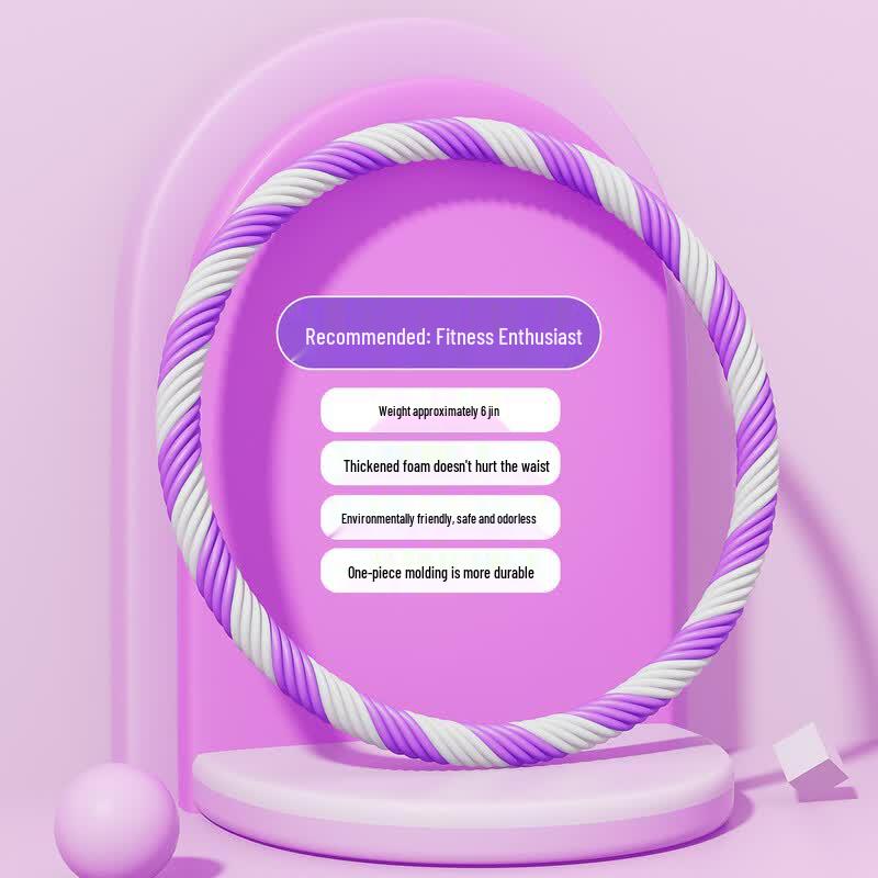 TLXT Weighted Hula Hoop for Core & Waist Slimming