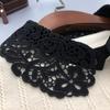 Korean Style Embroidered Shirt Detachable Fake Collars Women's Decorative Sweater Blouse Removable Collar Accessory