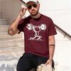 UnisexS Funny Weightlifting Grh TShirt Breathable GymCasual Tee with Barbell Muscle Print Short Sve Round Ne out Shirt for Strengt