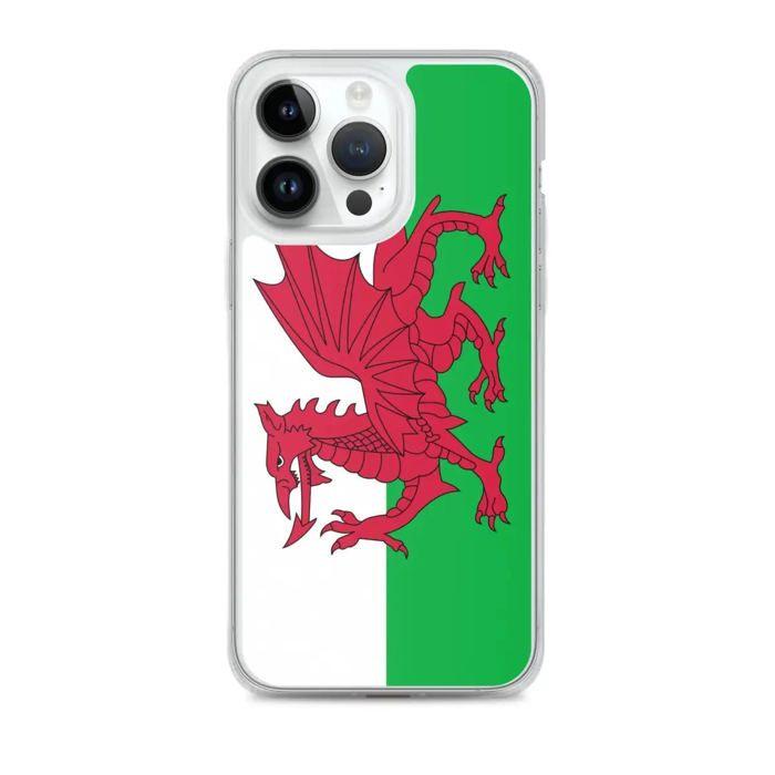 Coque iPhone - Multicolore - Drapeau Pays de Galles - Souple - TPU - Compatible iPhone 11 Pro Max