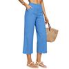 Pantaloni Larghi Casual e alla Moda da Donna con Tasche