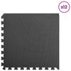 Pool Floor Mat Set 12 pcs Black 4.32 m² EVA Foam