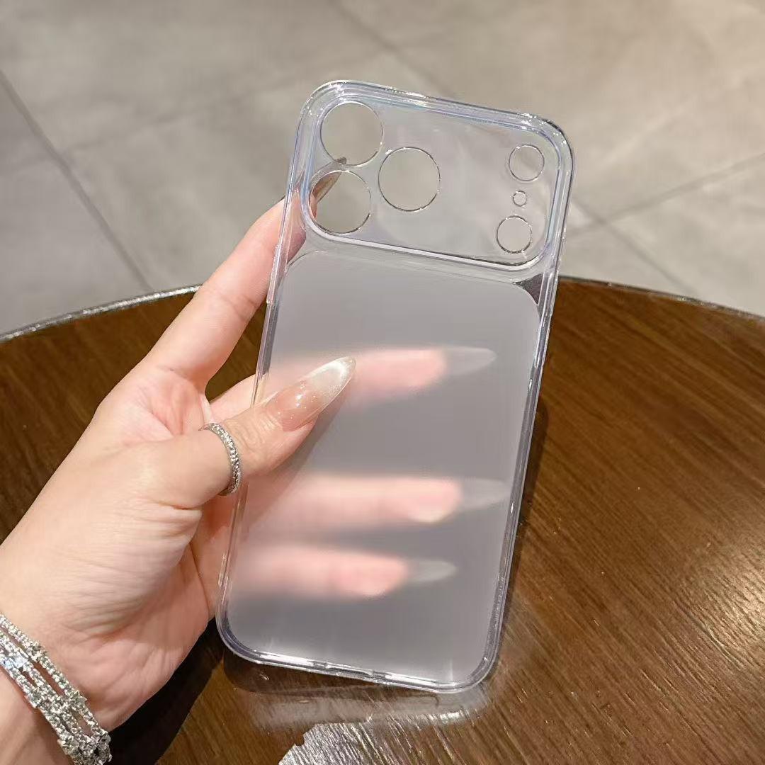 

Ultra-Thin Frosted TPU Case for iPhone 17 PRO MAX - Semi-Transparent & Anti-Drop, Also Fits Apple 15/16 iPhone 14 PRO