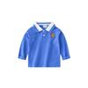 Children's Clothing Babies' Long Sleeve T-shirt Bottoming Shirt Boys' Lapel Polo Tops Spring and Autumn Baby Boys' Casual Clothes