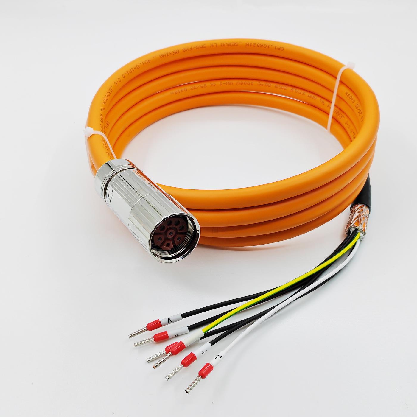 

High-Flex Drag Chain Cable Compatible with Siemens V90 Motor and Brake