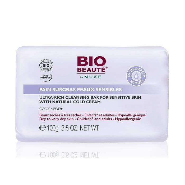 

Nuxe Bio Beaute Ultra Rich Cleansing Bar Sensitive Skin 100g