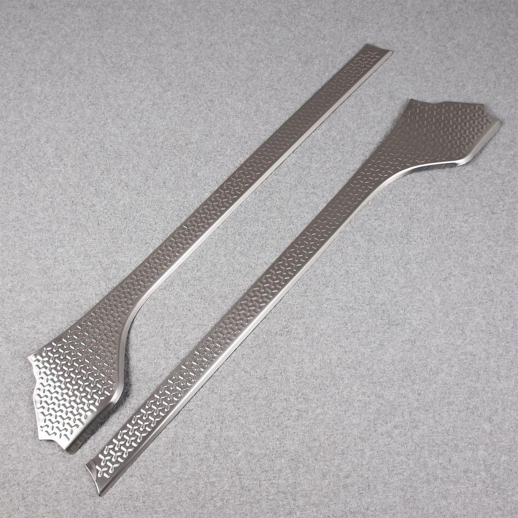 RUIQ Toyota New 90 Series 2022 Exclusive Interior Stainless Steel Step Garnish Side Step Garnish Exclusively Designed for Toyota Voxy/Noah (January