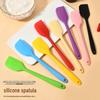 Högtemperatursilikonspatel och smörkniv av livsmedelsklass