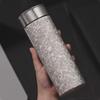 Titanium Crystal Pure Thermos Cup - 430ml | High-End Titanium Tea Cup for Car & Everyday Use | Fashionable Unisex Design