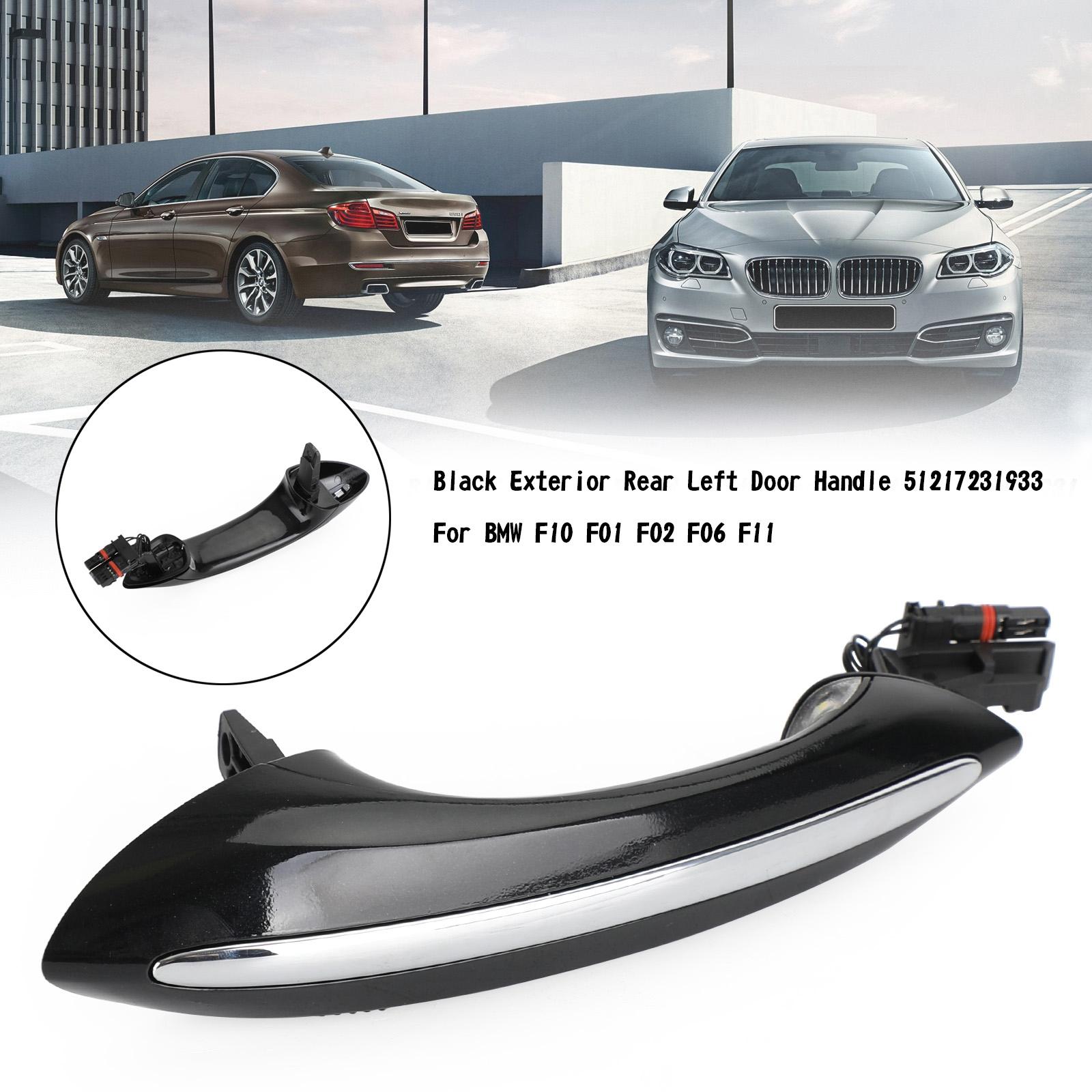 

Black Exterior Rear Left Door Handle 51217231933 For BMW F10 F01 F02 F06 F11
