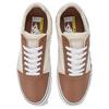 Vans Ward Deluxe Color Block Versatile Low Top Skate Shoes Men Sneakers Brown White VN000C4UB5X