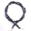 Natural Black Hematite Stone Beads Suqare Shape Cube Hematite Beads For Jewelry Making 3/4/6mm