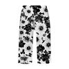 Women's Printing Pants Fashionable Pocket Elastic Waist Casual Shorts