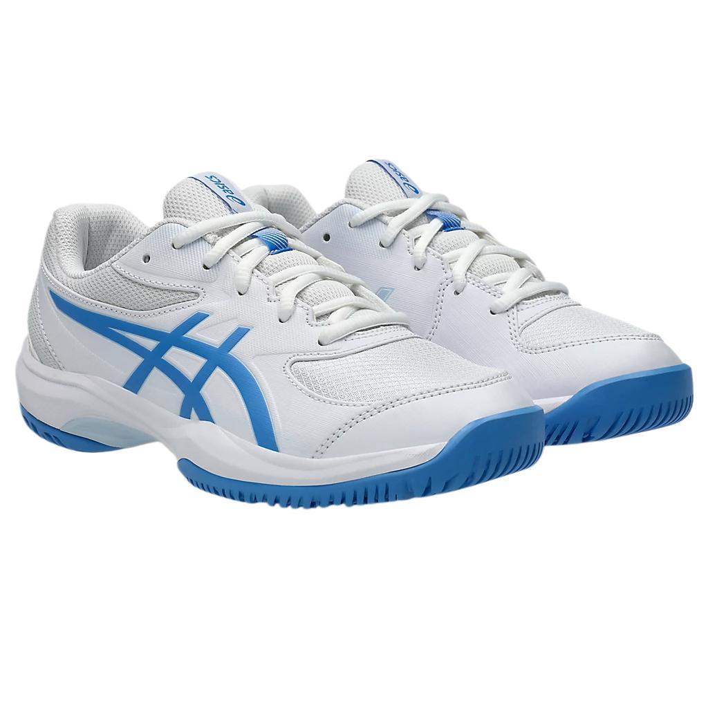 Asics Gel Game GS White Blue Coast Kids Sneakers 1044A083-100