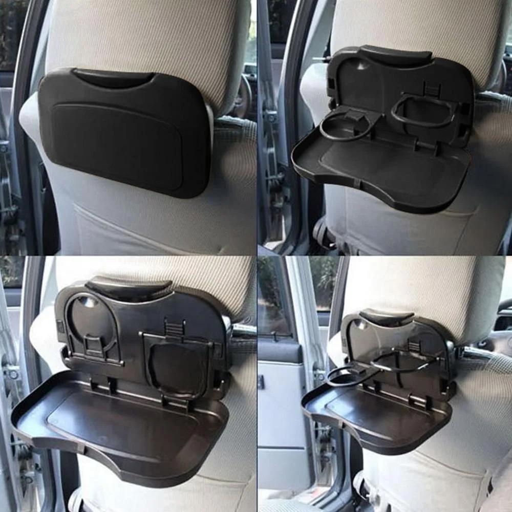 Car Drink Holder Folding Car Cup Holder Bracket for Food Auto Back Rear Seat Table Cup Phone Holder Car Storage Box Accessories