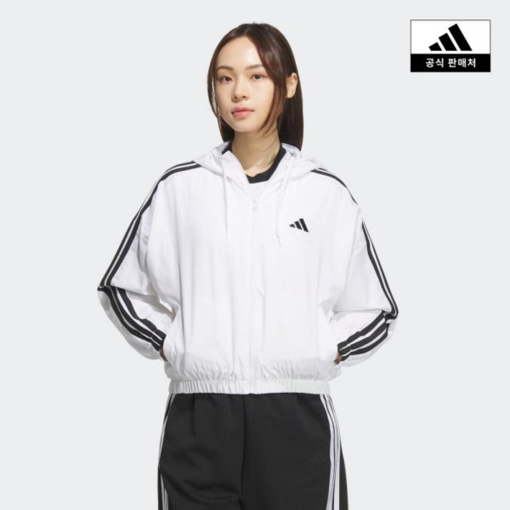 AdidaS Men S 3S Woven Windbreaker Jz2161 Jz2162 JZ2161/AXS