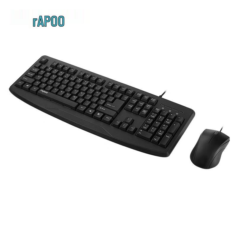 Rapoo NX1720 Wired Optical Keyboard and Mouse Combo