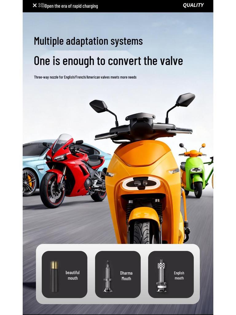 All-Steel Manual Inflatable Air Pump with Gauge and T-Handle for Bicycle and Outdoor Use