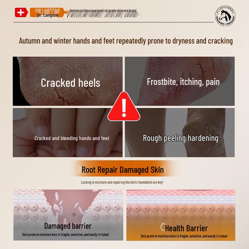 DR. LARSSNE Vitamin E Horse Oil Hand & Foot Repair Cream