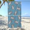 Cute Cartoon Cats Beach Towel Patterned Sunscreen And Windproof Suitable For Swimming Pool Camping Travel